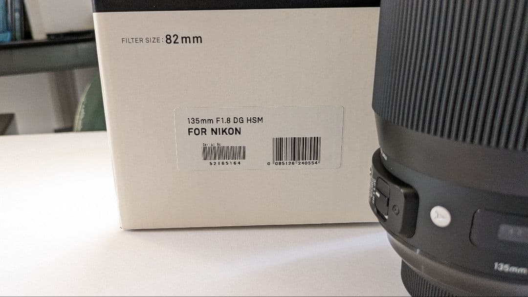 セール！SIGMA 135mm F1.8 DG HSM レンズ