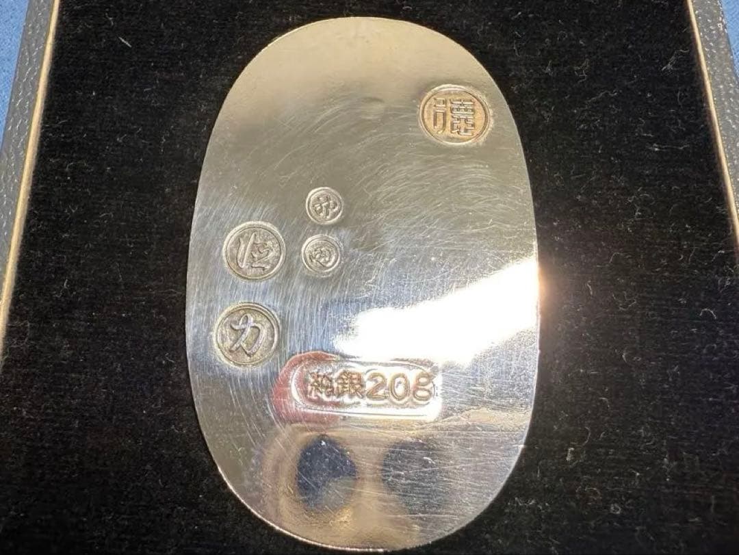 徳力本店　純銀小判２０ｇ（ケース入）