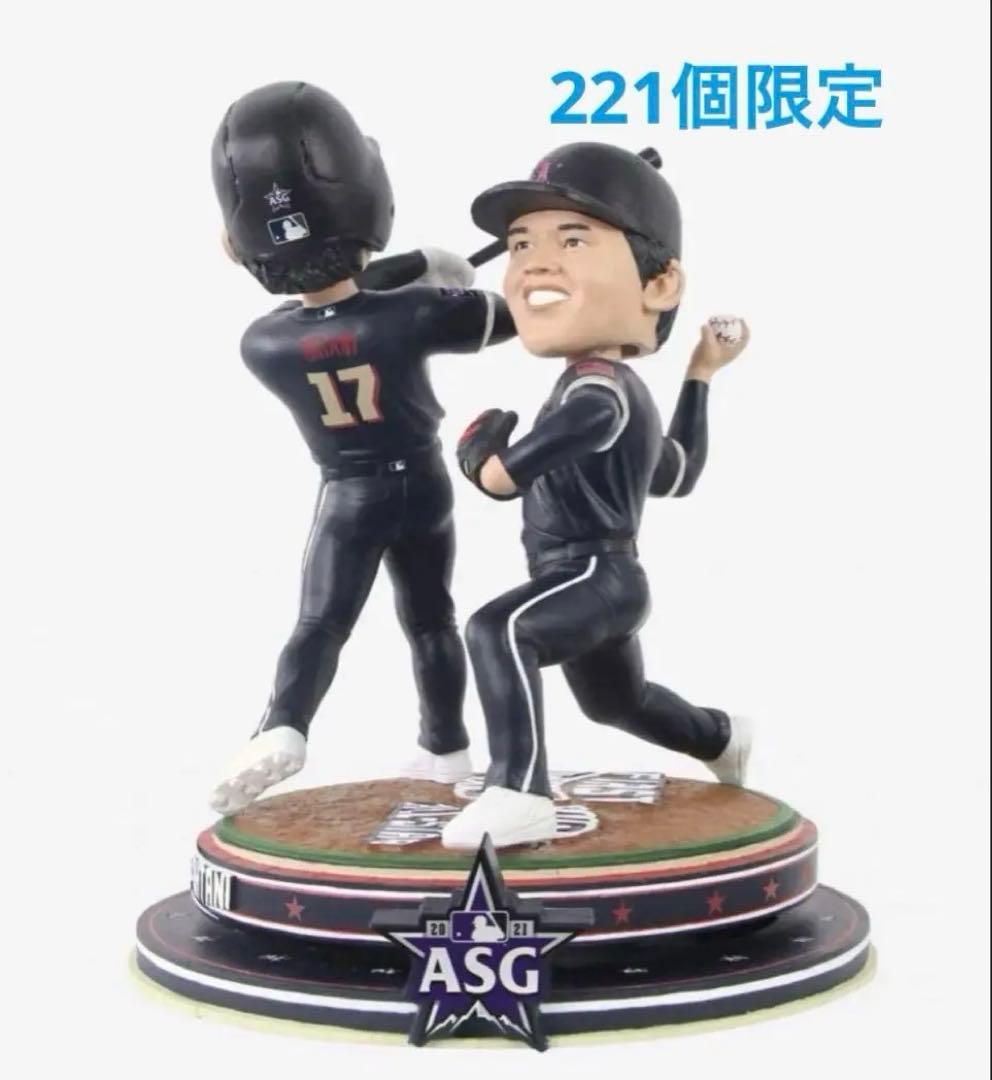 【大谷翔平】2021オールスター ダブル・ボブルヘッド 221個限定！新品