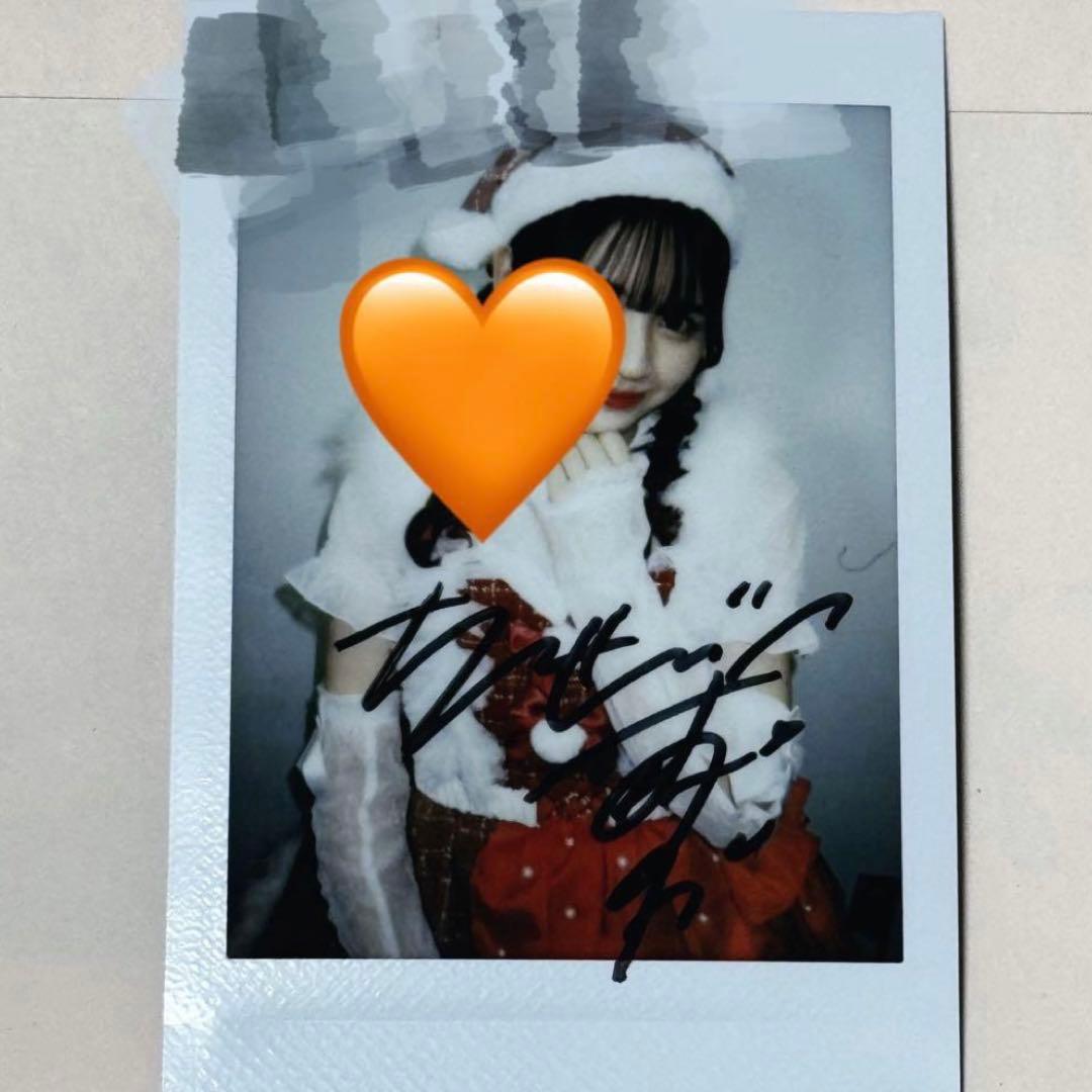 FRUITS ZIPPER 鎮西寿々歌 サイン入り チェキ