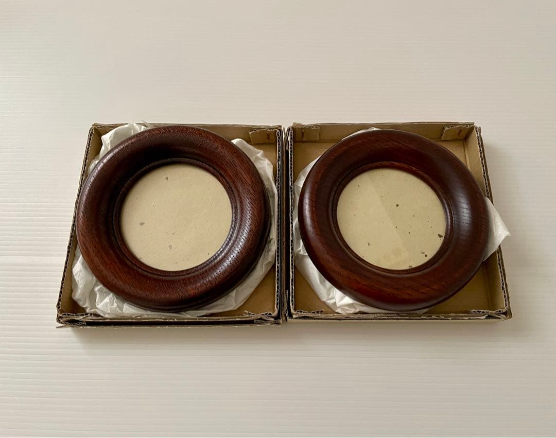 円型の額縁　二つセット