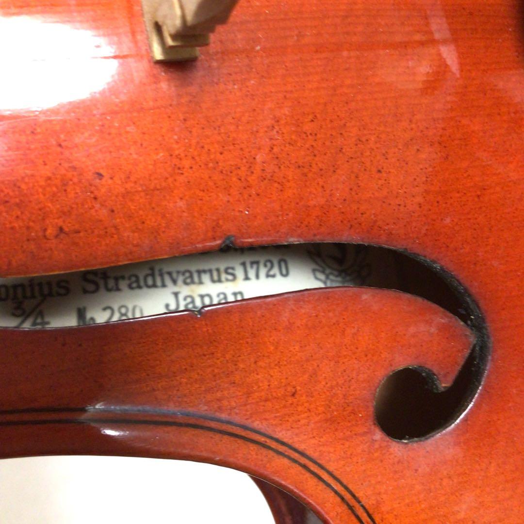 Suzuki Pirastro Chromstahl バイオリン 本体