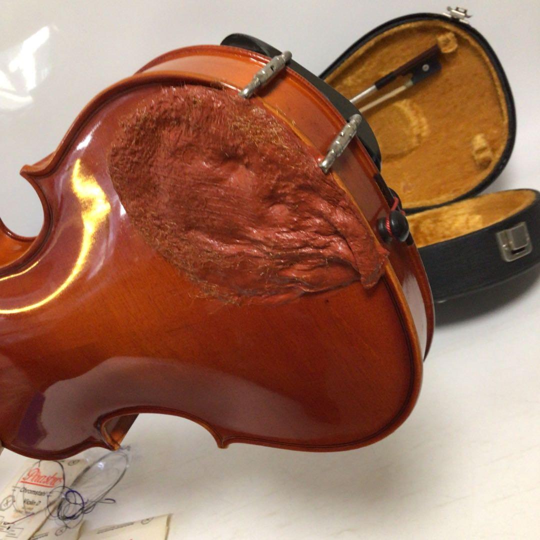 Suzuki Pirastro Chromstahl バイオリン 本体