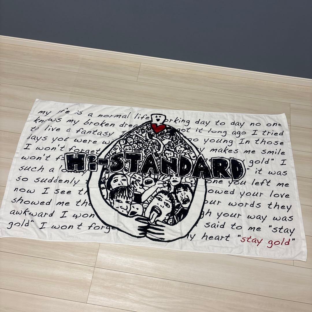 Hi-STANDARD ステイゴールド タオル　未使用