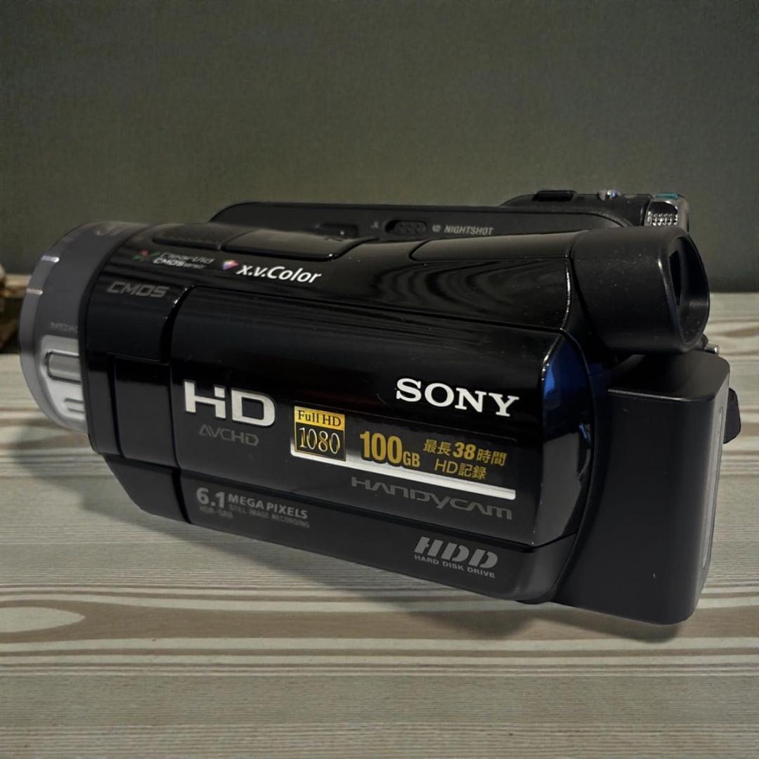 【美品】 SONY ハンディカム HDR-SR8 ブラック