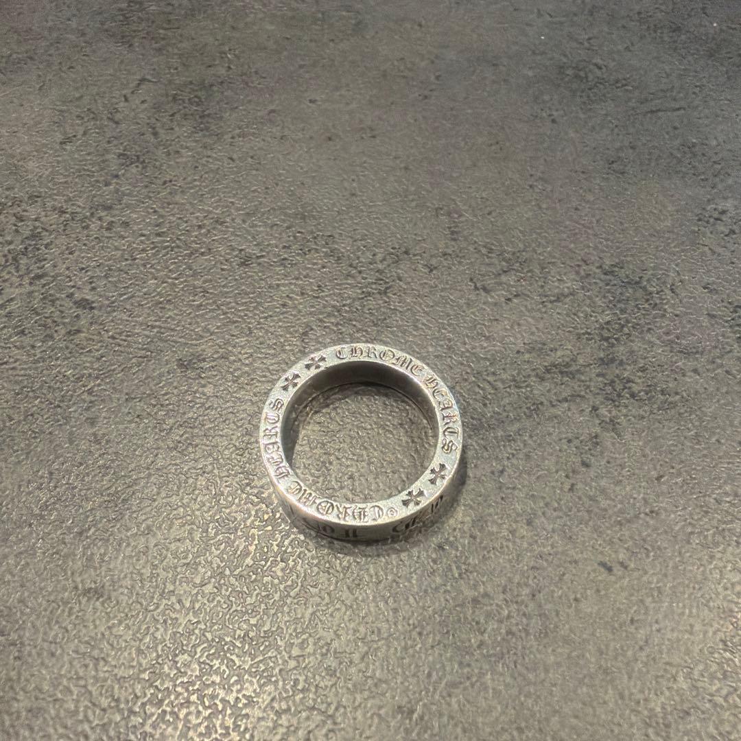 シルバー 彫刻入りリング FOREVER 203