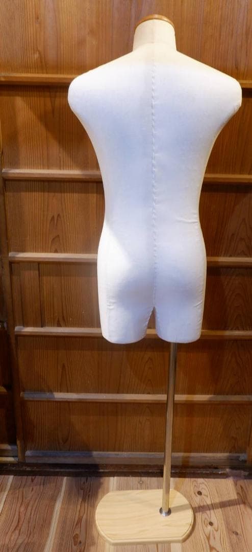 紳士トルソー 約175㎝高 マネキン 全身 布地張り 男性メンズ 上半身芯地張