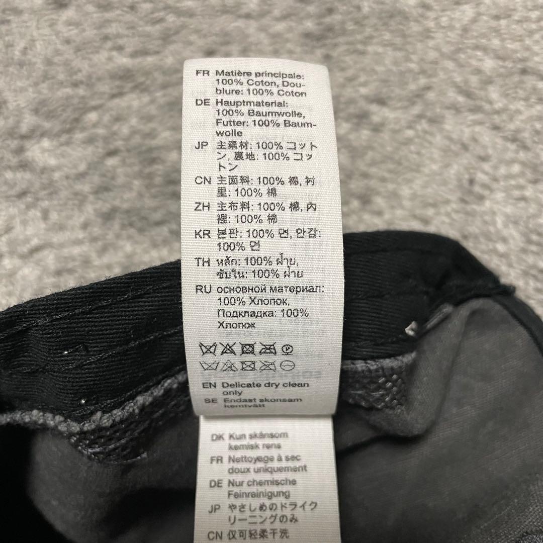 24ss Acne Studios ロゴキャップ ブラック