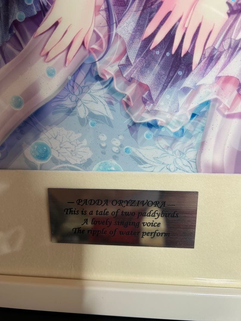 版画 てぃんくる PADDA ORYZIVORA アールビバン　ミクスドメディア