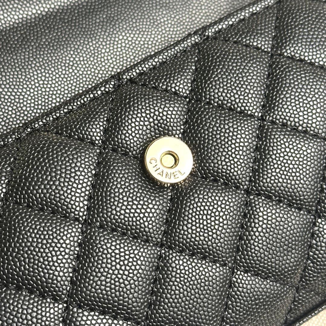 VIP限定 ノベルティ　ショルダーバッグ　ゴールドチェーン　ブラック