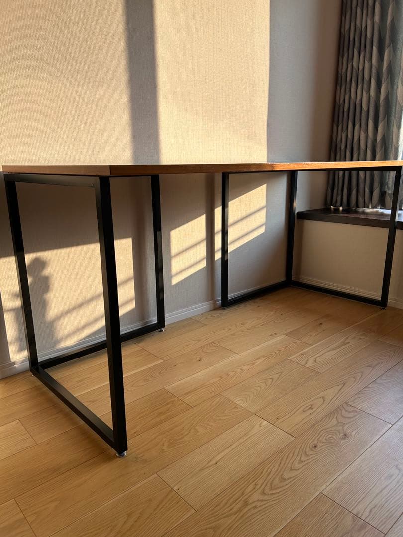 【BISLEY】ビスレー デスク用脚 (Lフット600) スチール ブラック