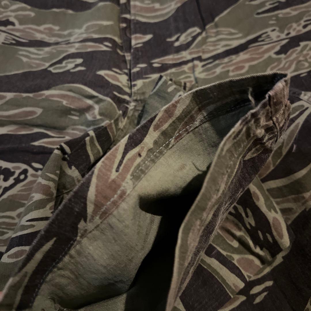 60S ベトナム戦　タイガーストライプ　パンツ　ビンテージミリタリー