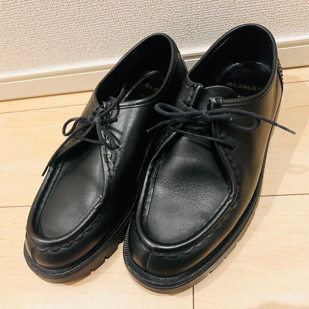 【美品】KLEMAN クレマン パドロール チロリアンシューズ ブラック 黒