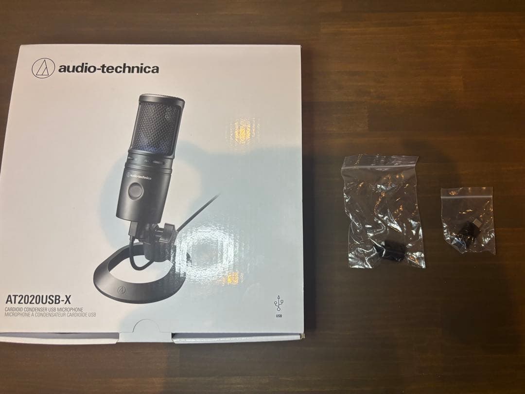 【未使用に近い】オーディオテクニカAT2020USB-X
