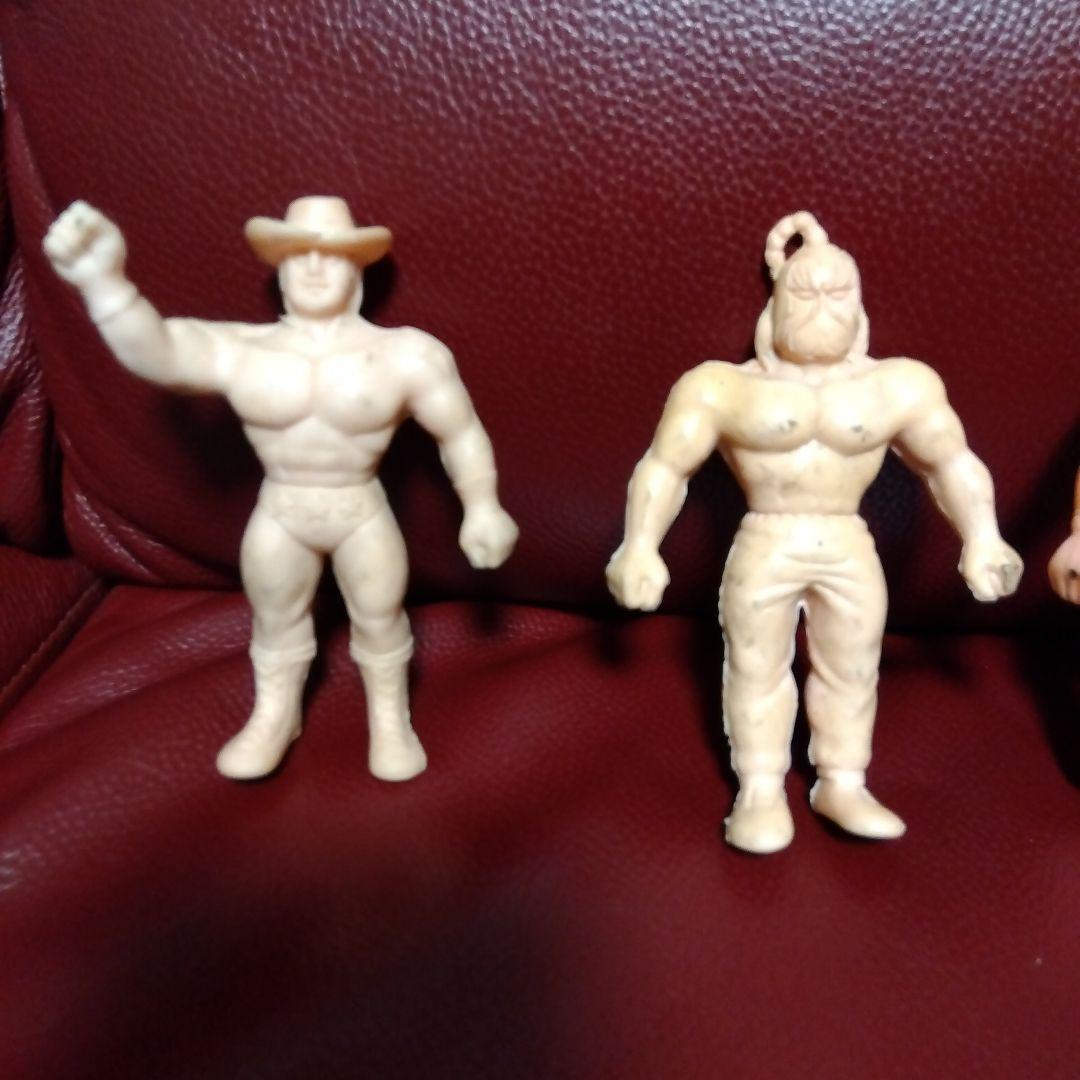 キン肉マン消しゴム　ブロッケンＪｒ、ロビンマスク、モンゴルマン他、6点セット