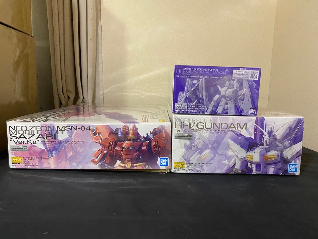 a*n様 サザビー Ver.Ka & ハイニューガンダム セットHWS拡張
