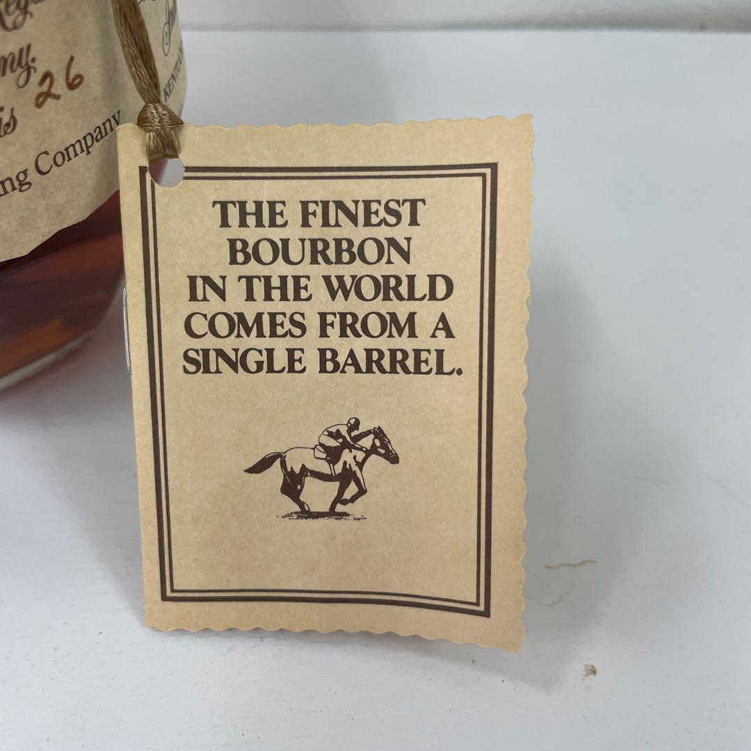 ブラントン　ウィスキー　750ml バーボン　whiskey 1992年冊子付き