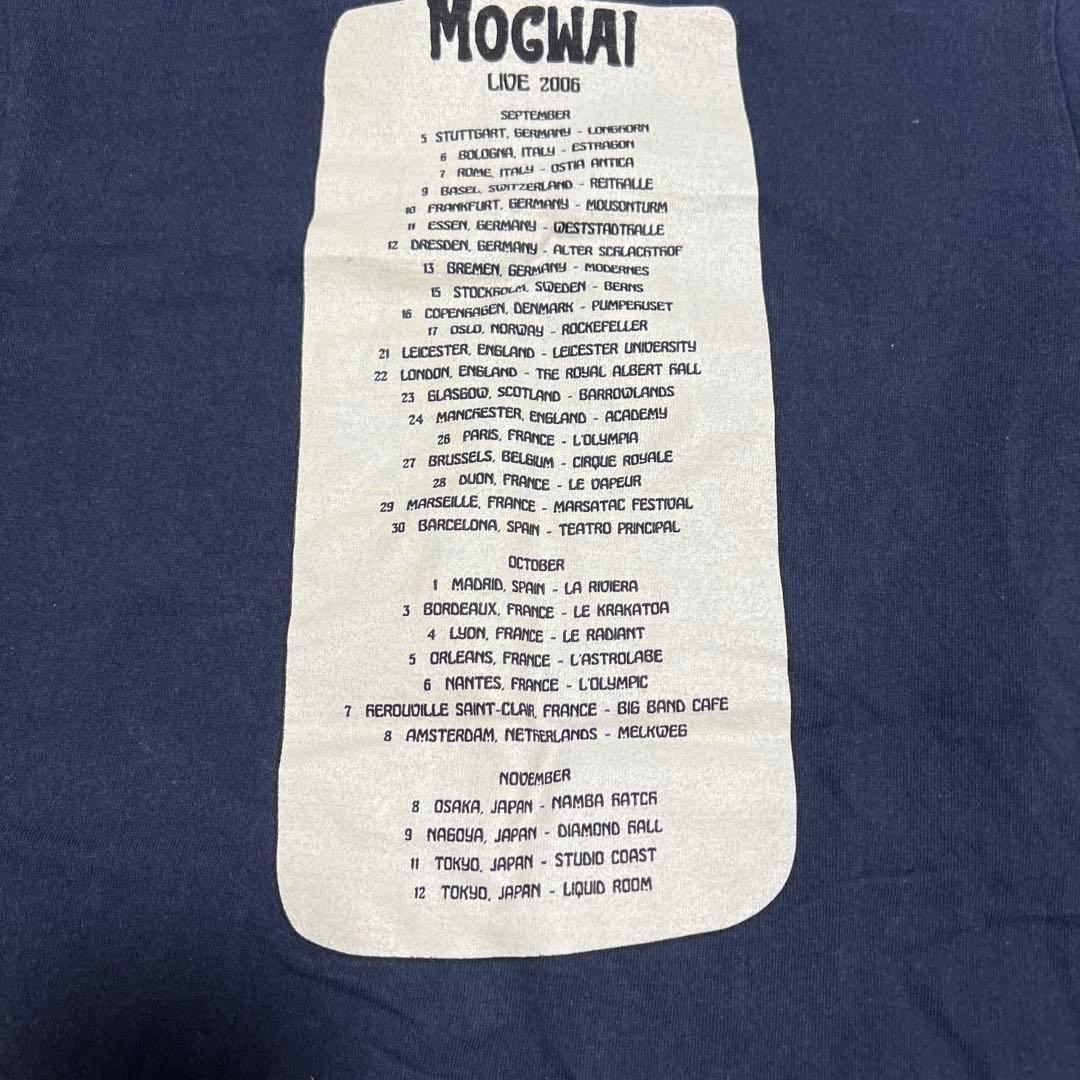 Mogwai 2006年ヨーロッパ&日本ツアーTシャツ