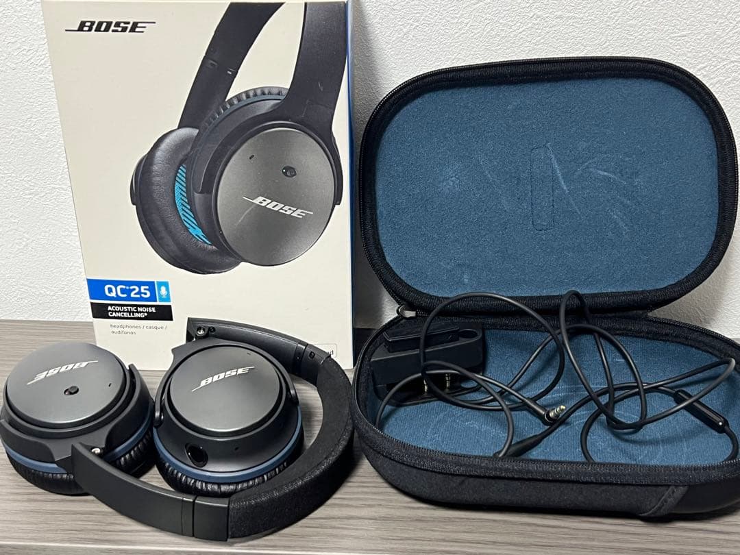 【期間限定値下】BOSE QC25 ノイズキャンセル ヘッドホン