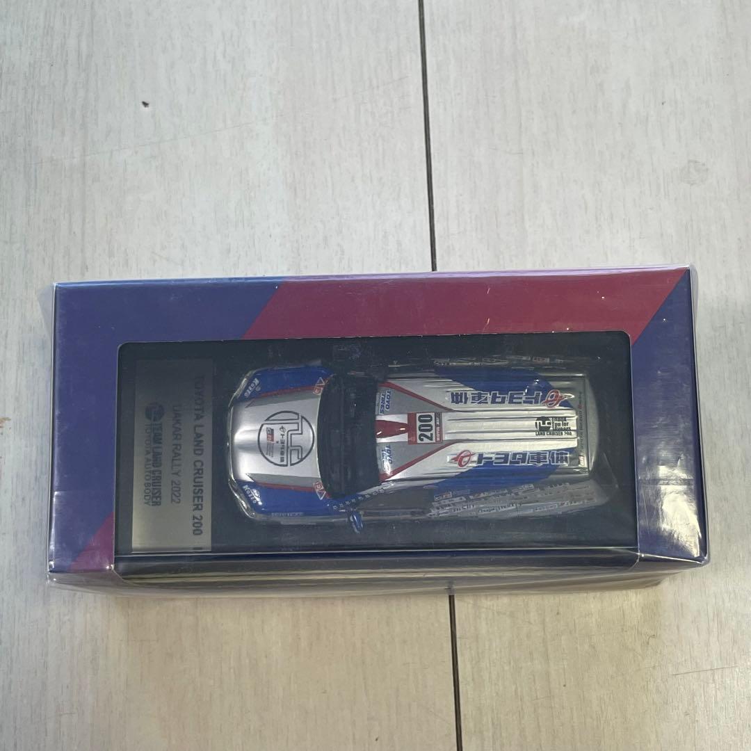 トヨタ ランドクルーザー 200 ダカールラリー 2022  ミニカー 1/43