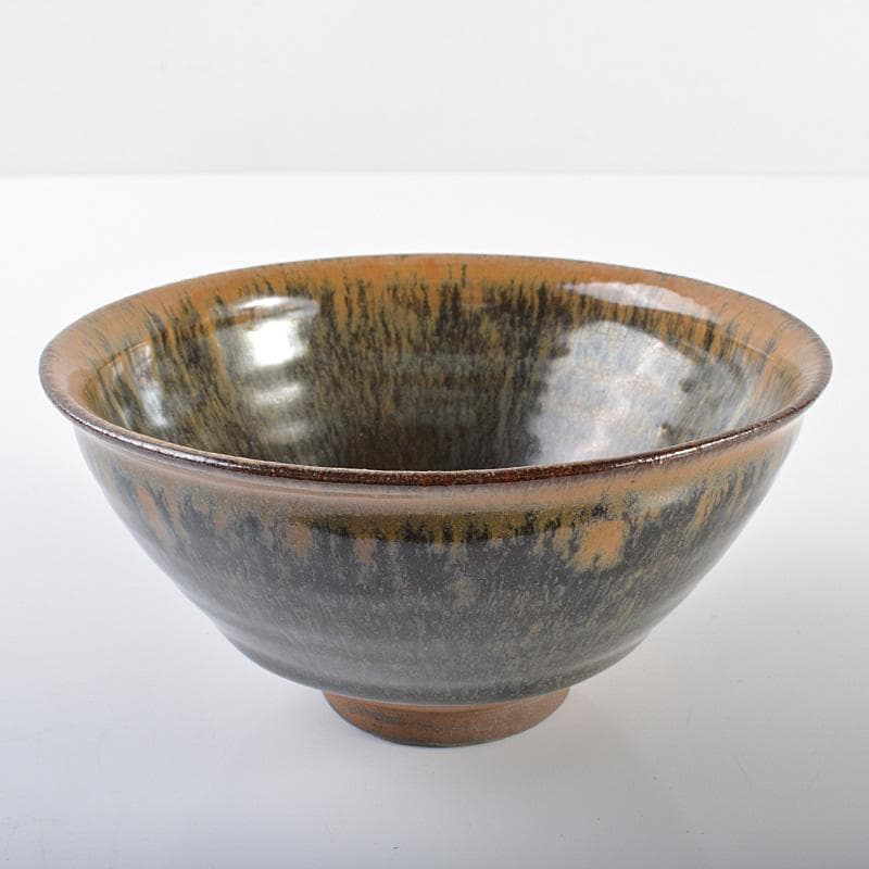 中国　禾目天目茶碗　在銘　V　R6283