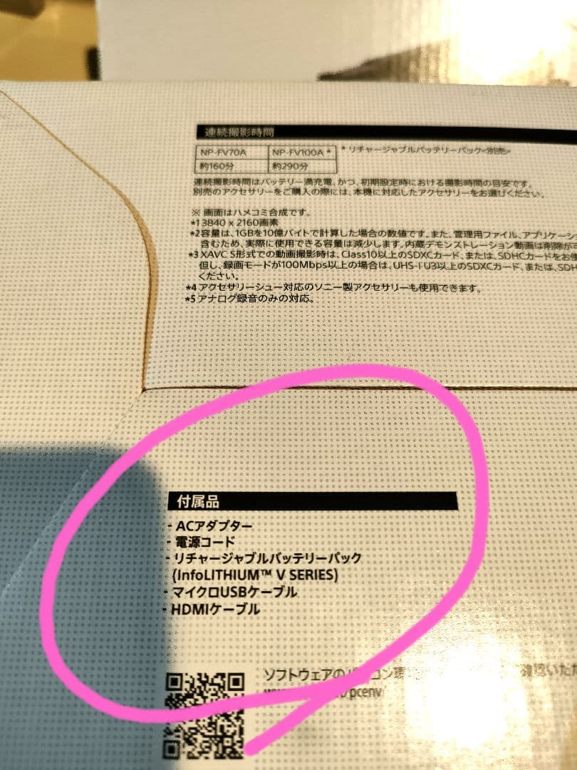 ◢◤新品・未使用◢◤Sony 4K ハンディカム Zeissレンズ