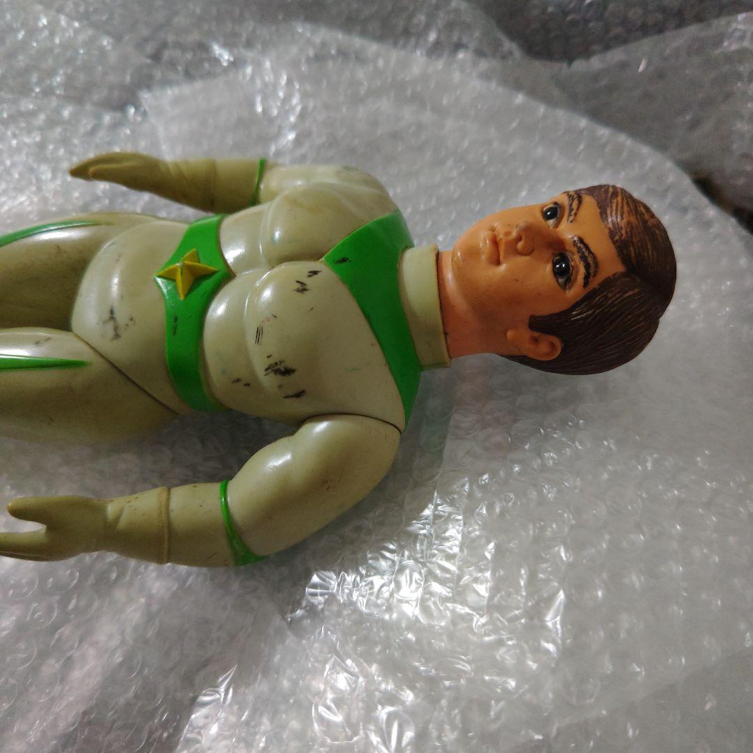 ブルマァク　ミラーマン　ジャイアント　面取れ　ソフビ　38cm　現状品