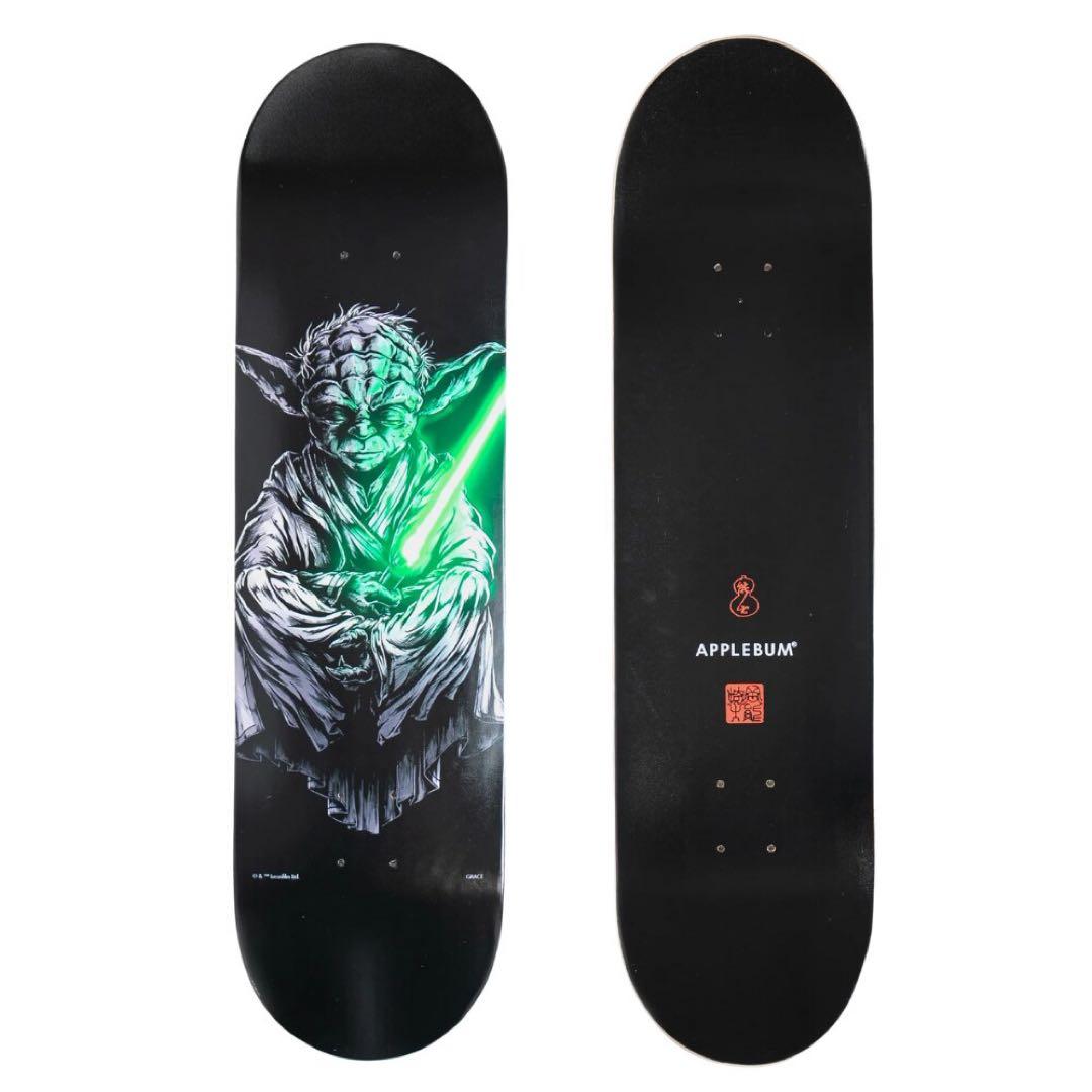 J*a様 APPLEBUM ヨーダ スケートボードデッキ　Skate スターウォ