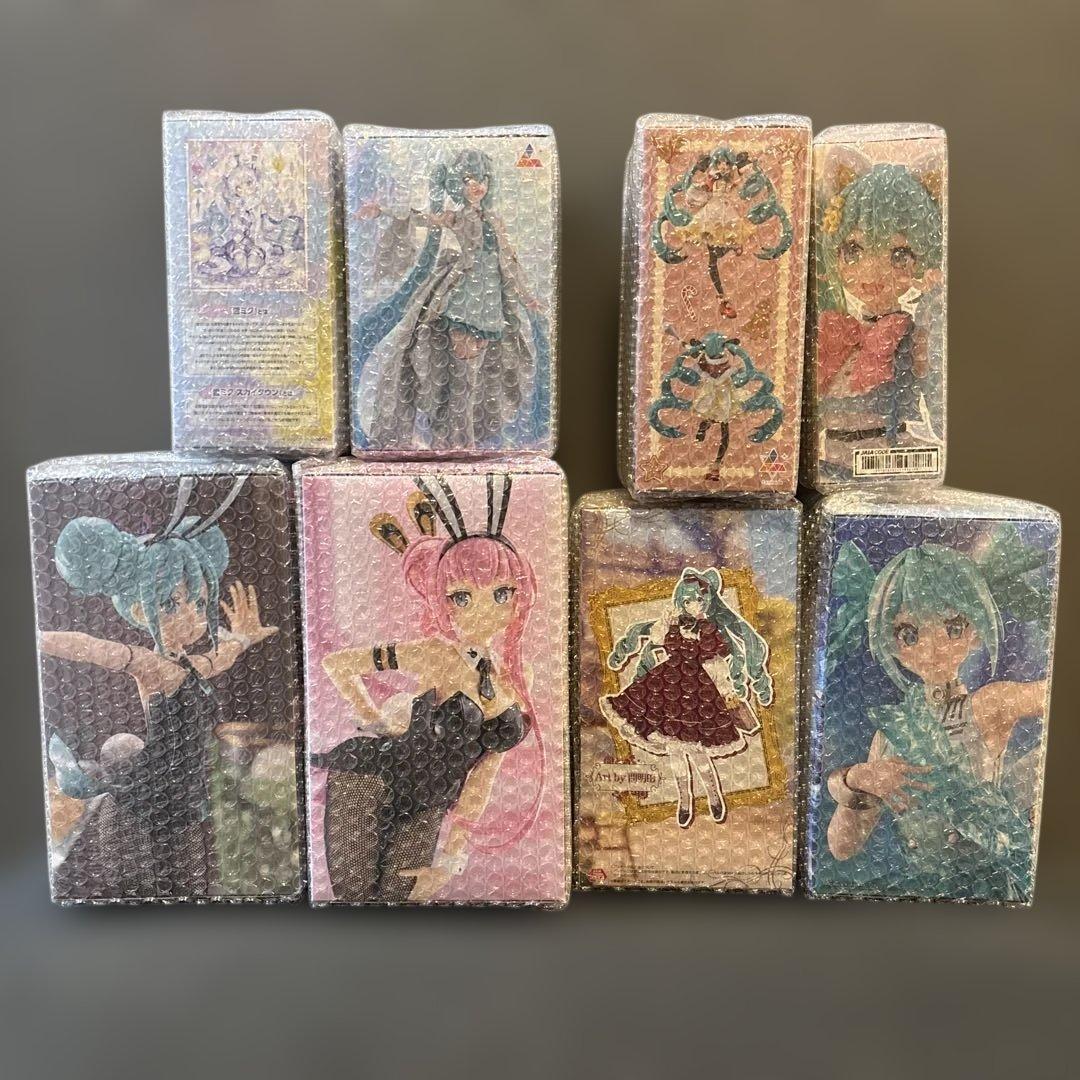 【新品・未開封】 初音ミク&巡音ルカ 新プライズ 8点セット