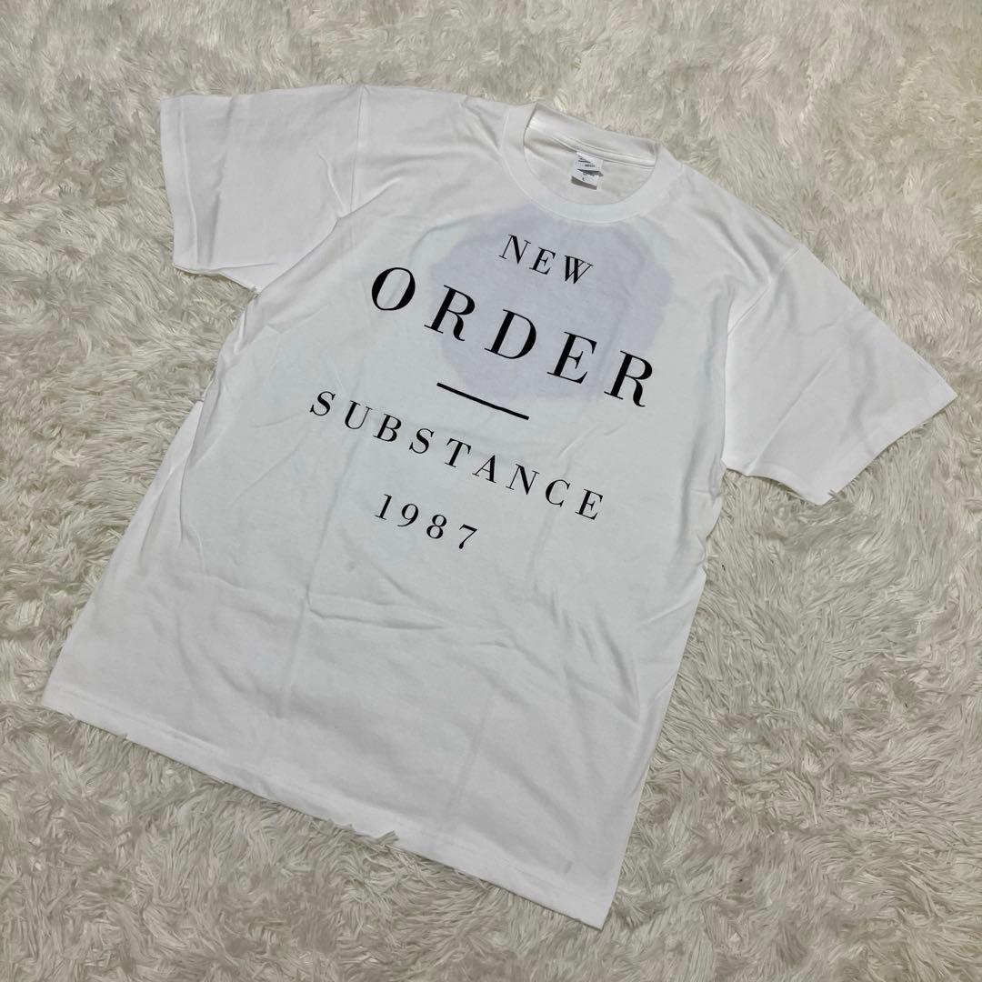 【新品】New Order Tシャツ 2025年来日ツアー ホワイト L