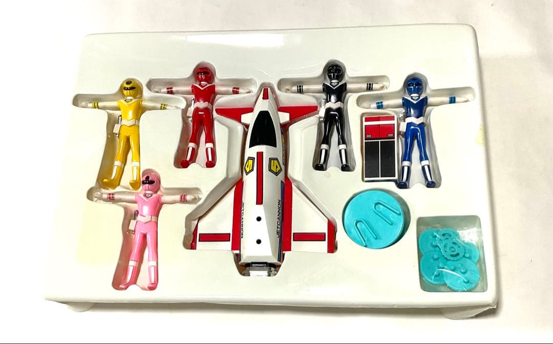 バンダイ オーラアタック 戦隊ヒーローセット