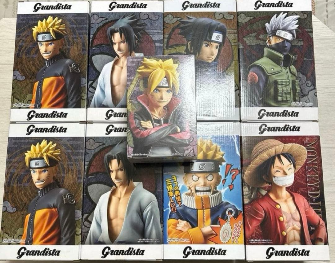 ルフィ ナルト サスケ ボルト グランディスタ grandista フィギュア
