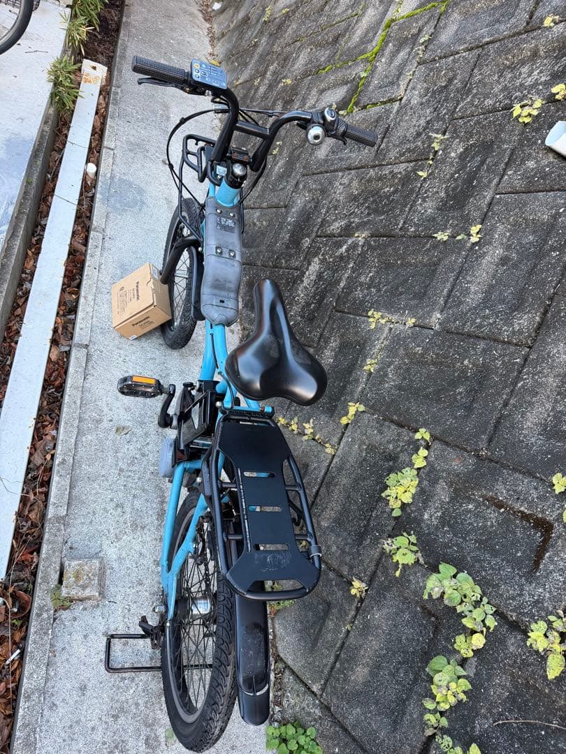 パナソニックEZ 電動自転車 20インチ バッテリー6.6ah 青