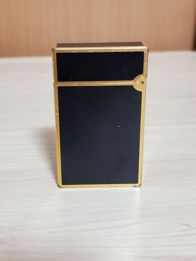 S.T.Dupont エス・ティー・デュポン ガスライター ゴールド×黒