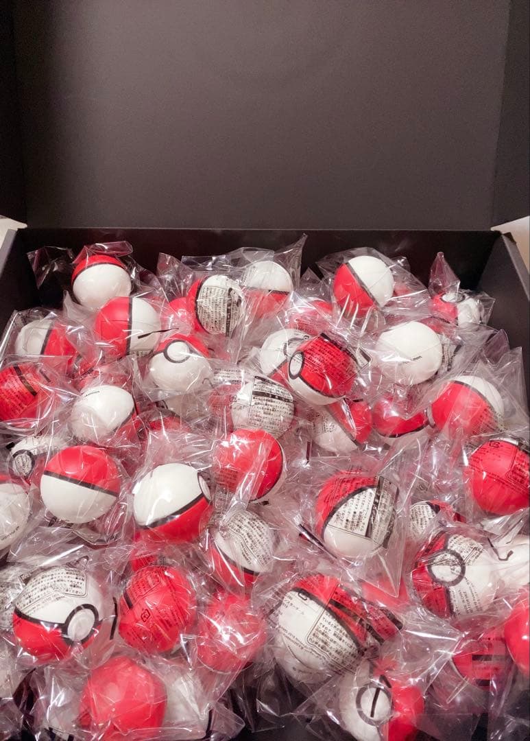 【非売品】ポケットモンスター Box入り モンスターボール スクイーズ100個