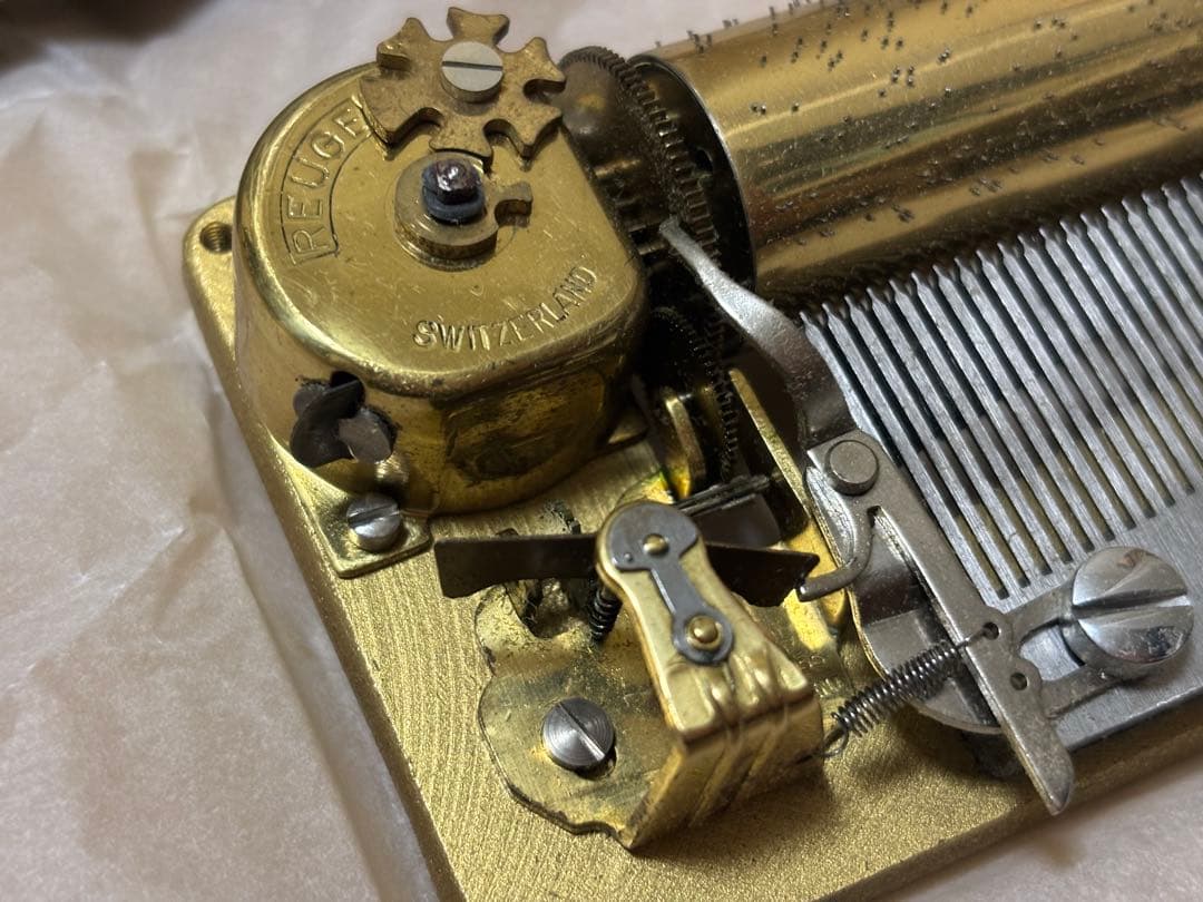 ⚠️メカのみ⚠️リュージュ　Reuge　50弁4曲入り　オルゴール　989ADFG