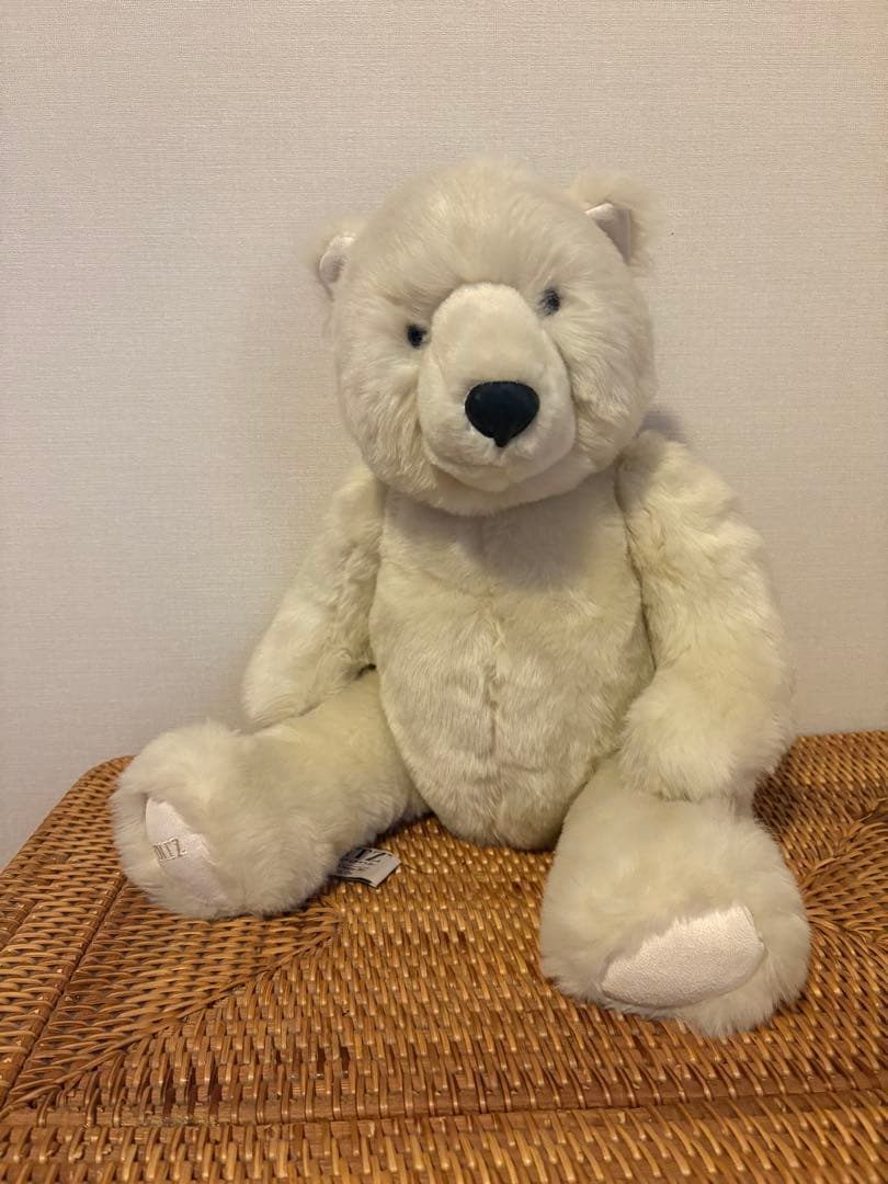 DITZ ホワイトベア ぬいぐるみ