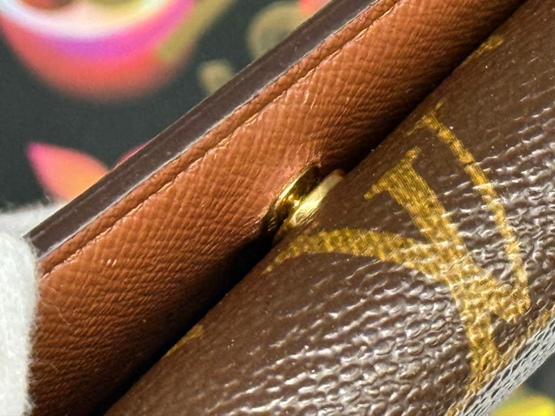 良品！ルイヴィトン　ポルトモネ・ビエ・トレゾール　L字型ファスナー財布