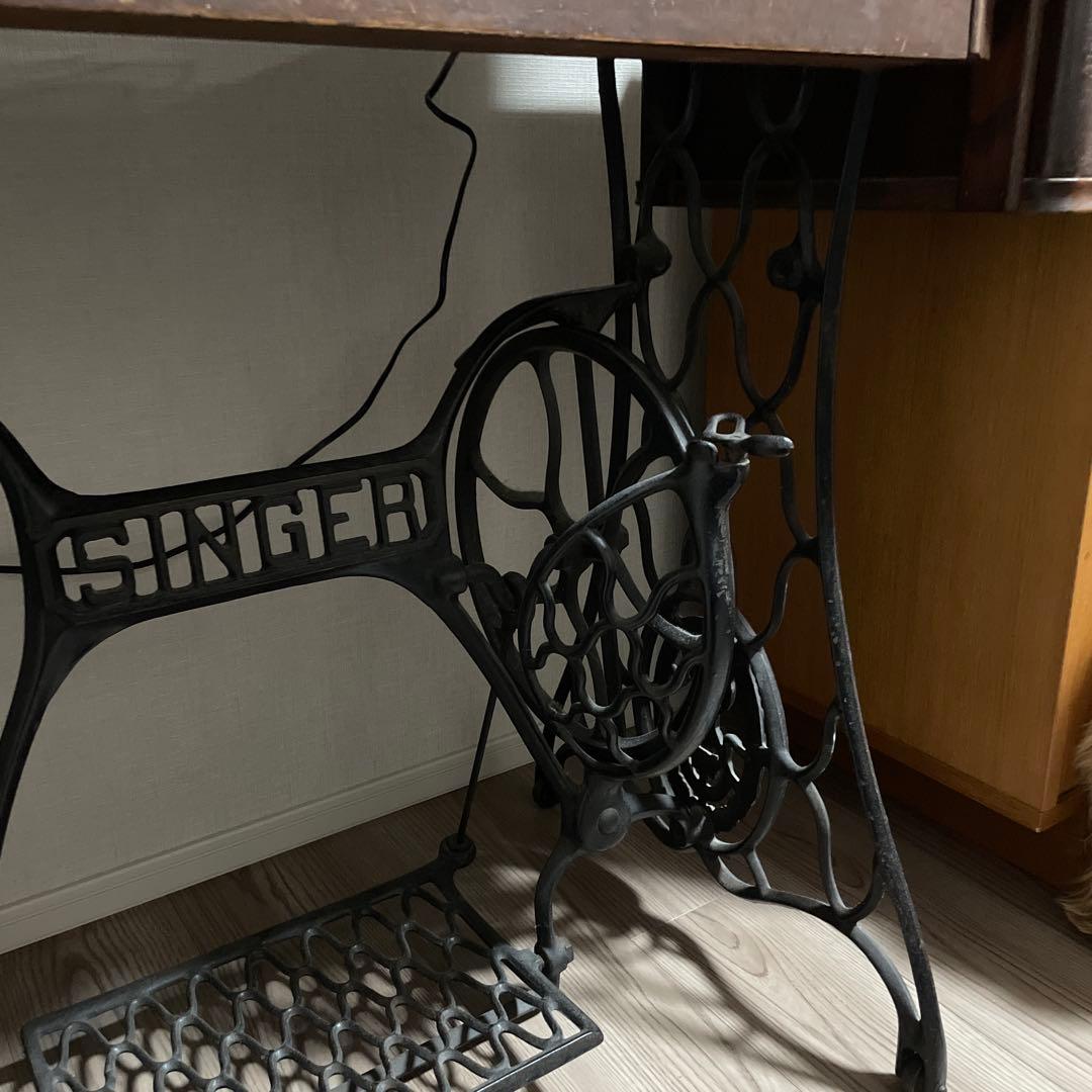 singer ミシン　ビンテージ　 アイアンテーブル