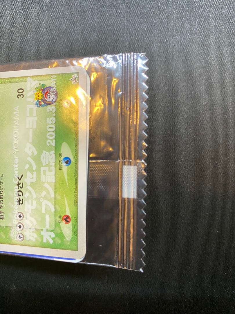 【未開封】キモリ　037/PCG ポケモンセンターヨコハマ　オープン記念　プロモ