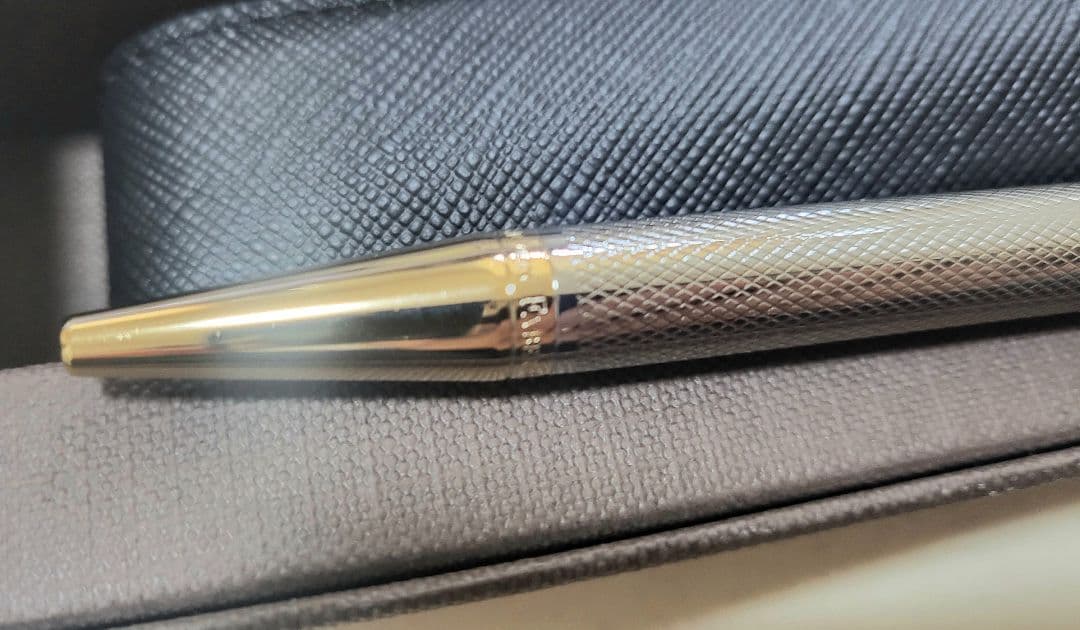 パテック・フィリップ　ボールペン レザーペンケースセット　箱付き