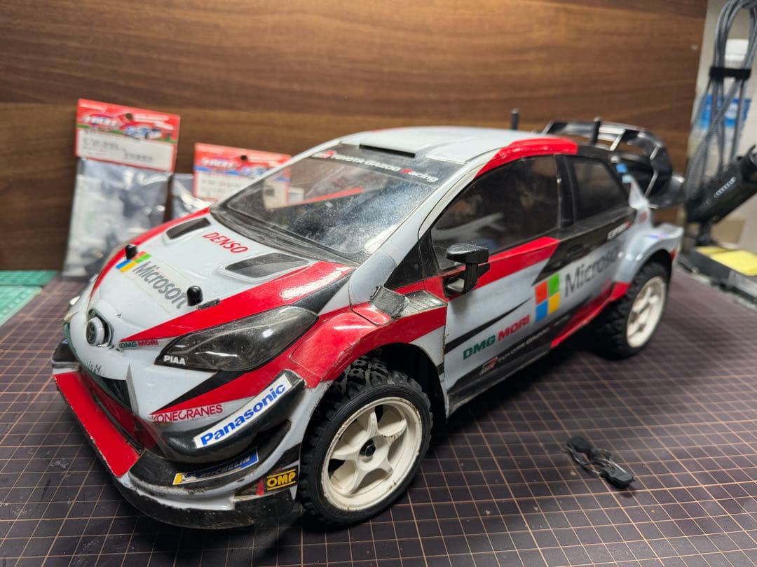 タミヤTT-02 GRヤリス　オリジナルラリー仕様