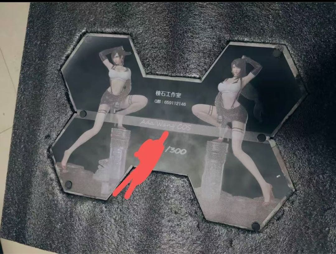 ファイナルファンタジー Ⅶ 棱石 ティファ フィギュア ガレージキットスタチュー