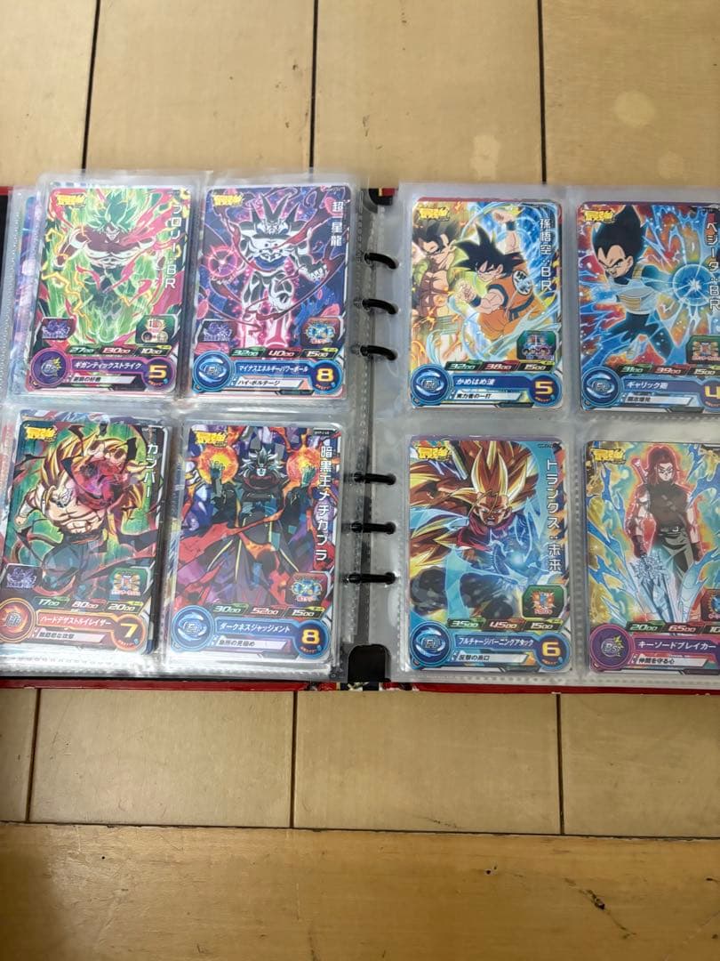 ドラゴンボールヒーローズ　バインダーまとめ