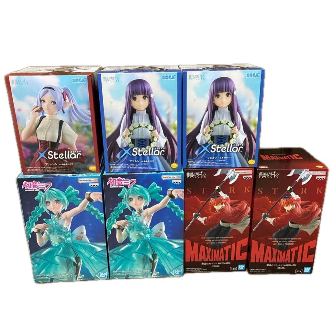 葬送のフリーレン フェルン フィギュア 初音ミク シュタルク 7点セット