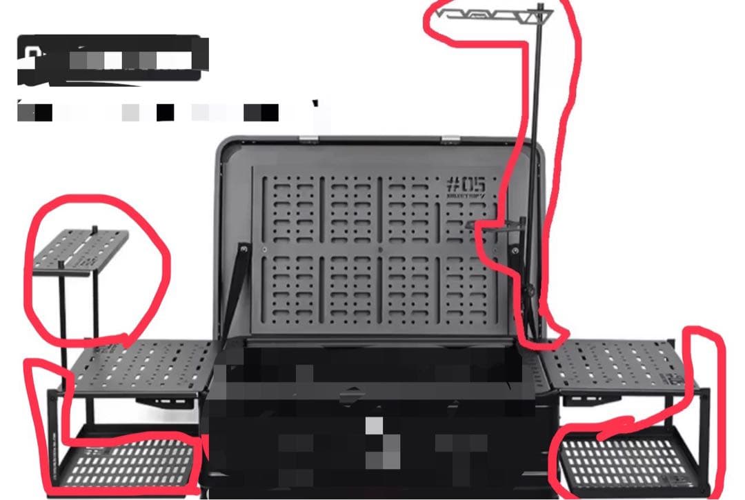 最終値下げ 1点のみ早い者勝ちで タクティカル アルミコンテナ フルセット