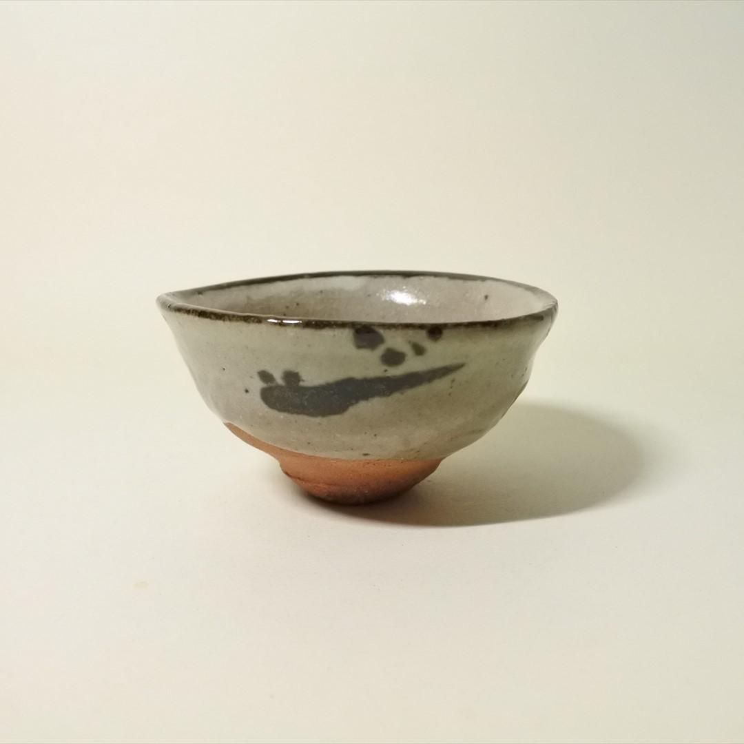 現代作家　杉本泥牛　杉本立夫　絵唐津　盃　酒器 a