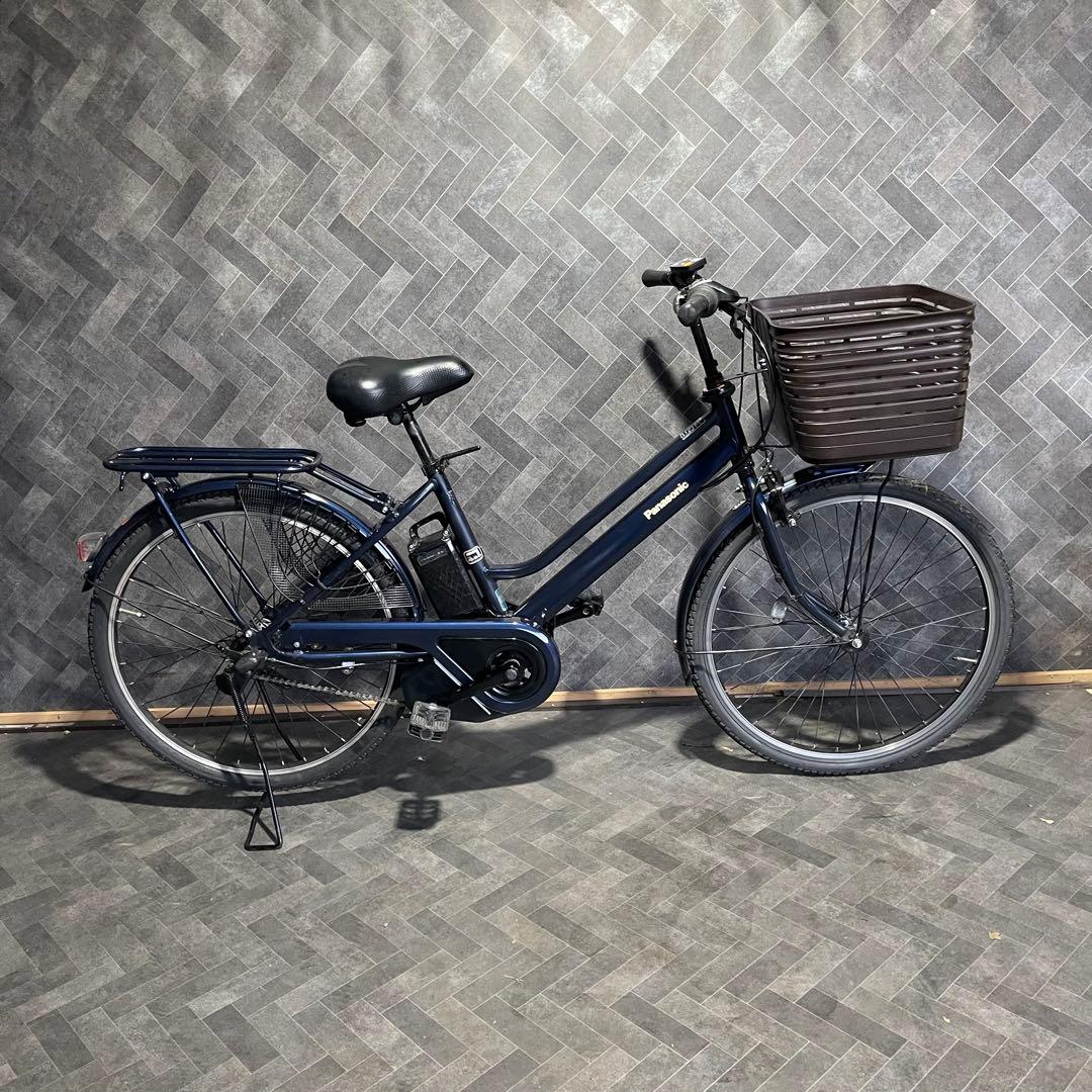 電動アシスト自転車 ネイビー シティタイプ