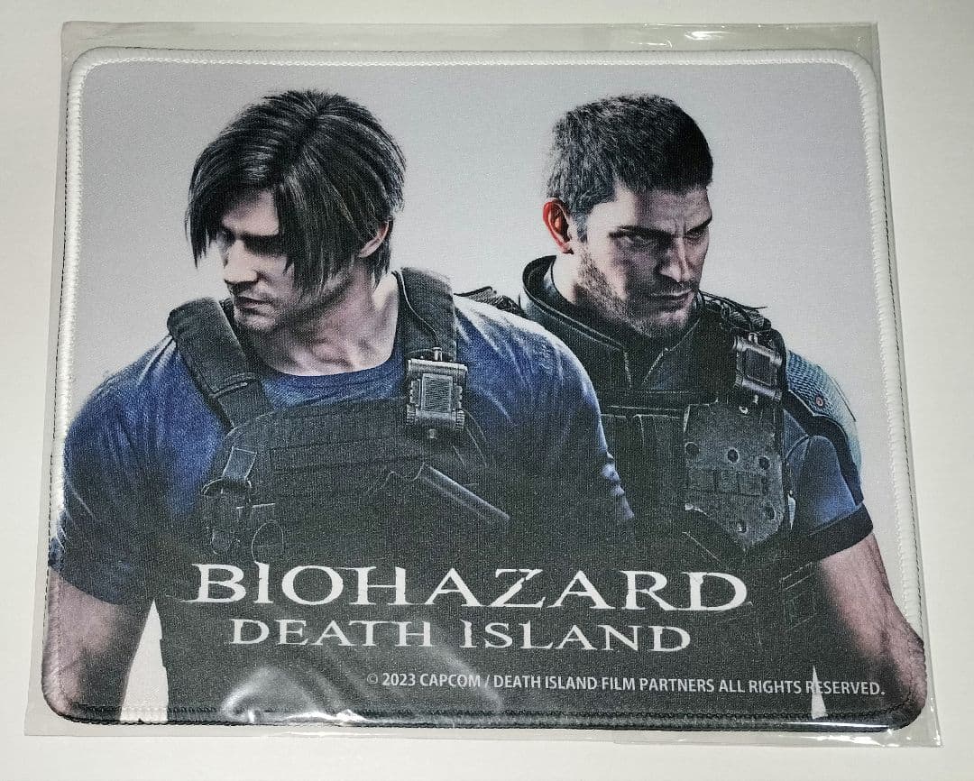 バイオハザード クリス レオン マウスパッド RED 東京タワー