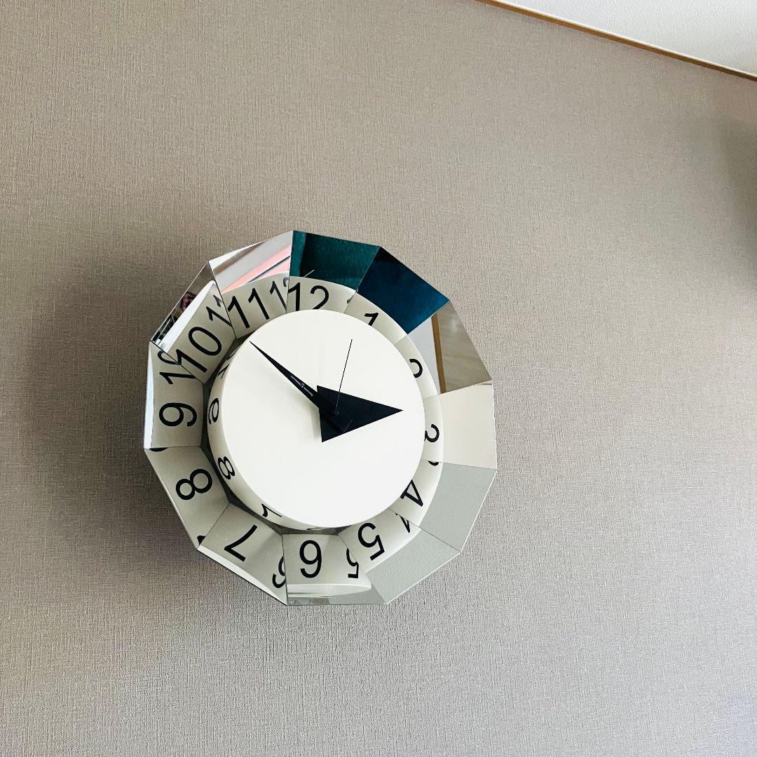 イタリア製 リフレクションクロック ディアマンティーニ＆ドメニコーニ 掛け時計